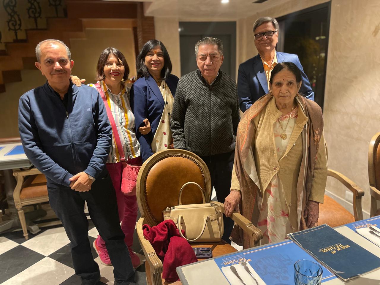 With Daughters and Family